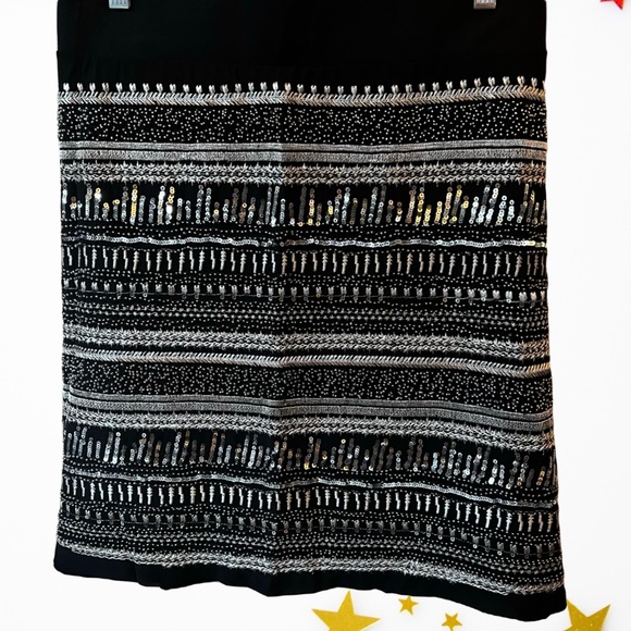 Torrid Beaded Sequin Front Mini Skirt - Picture 4 of 8